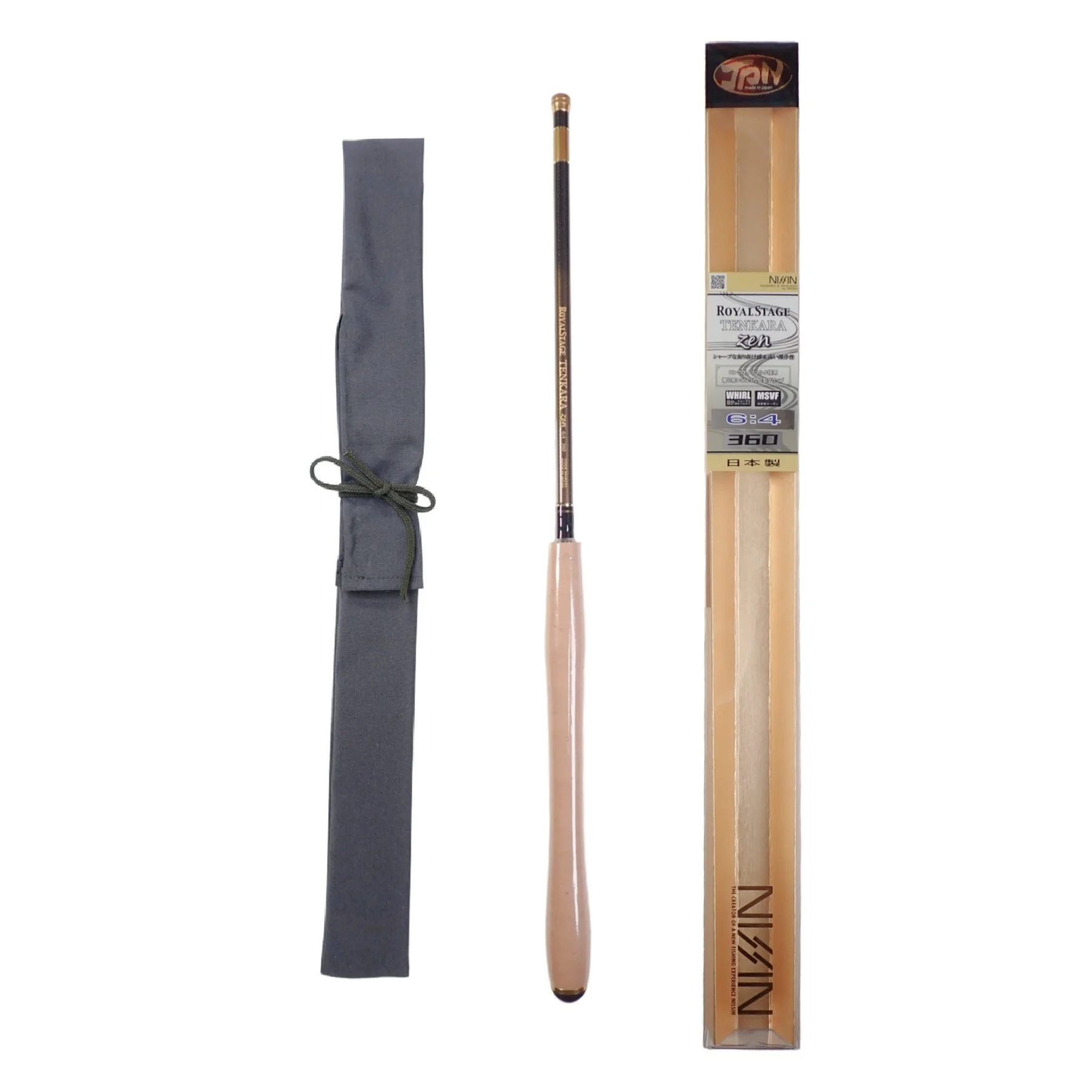 NEW - Nissin Royal Stage Tenkara Zen 360 (6:4) - 12 ft. — Keiryu